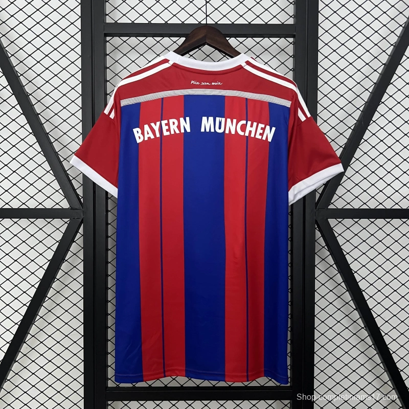 14/15 Retro Bayern Munich Home Jersey