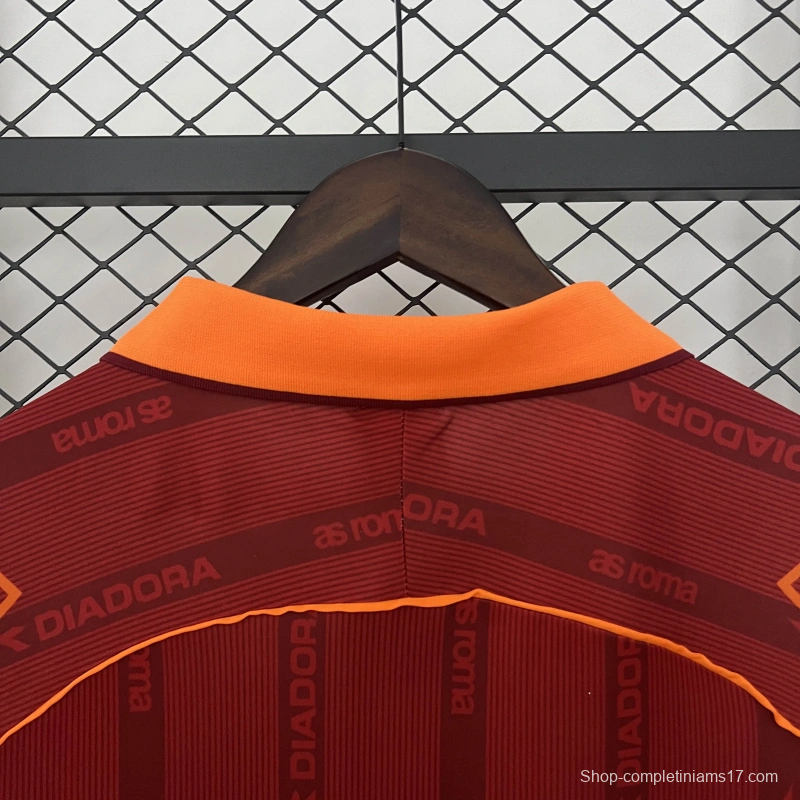 99/00 Retro Roma Home Jersey