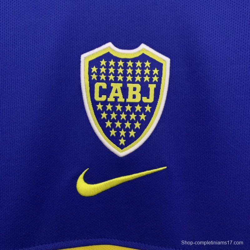 02/03 Retro Boca Juniors Home Jersey