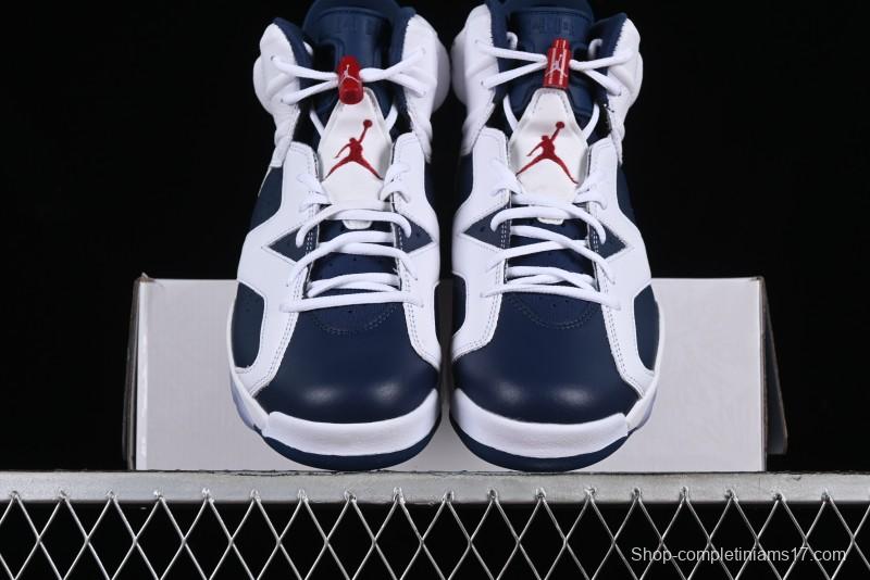 Nike Air Jordan 6 Retro "Olympic" Basketball Shoes - CT8529-164