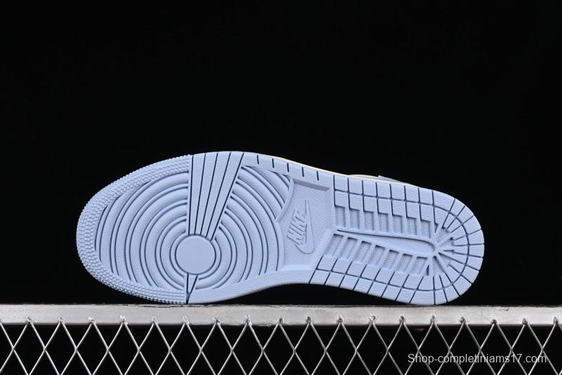 Nike Travis Scott x Fragment Design x Air Jordan 1 Low OG SP AJ1 Retro Sneakers - BB6588-101