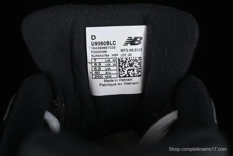 Joe Freshgoods x New Balance NB9060 Retro Casual Running Sneakers with ABZORB Cushioning - U9060BLC