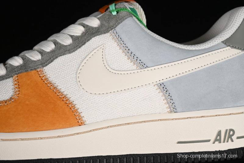 Nike Air Force 1 '07 Low Casual Sneakers with Full-Length Air Cushion - FZ6684-001