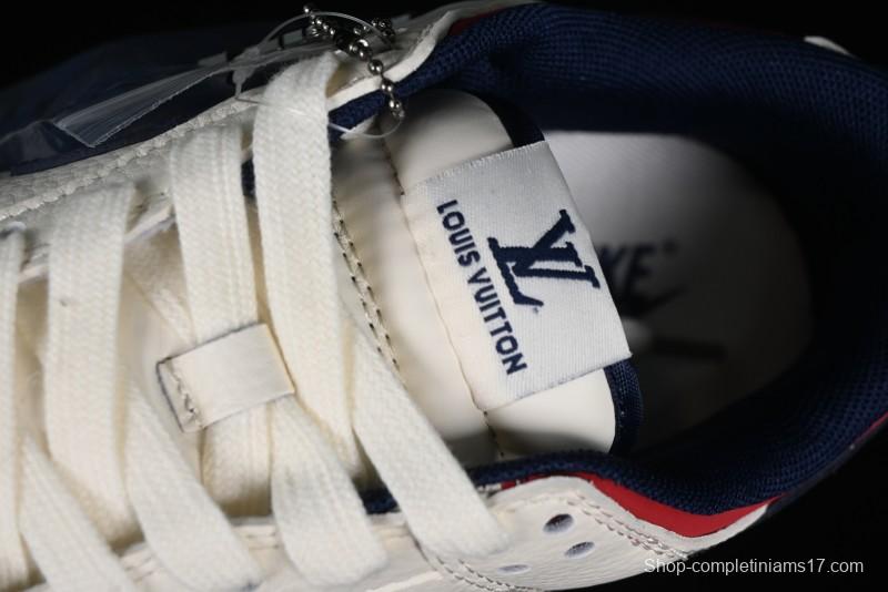 Nike SB Dunk Low LV Collaboration Anniversary High-End Custom Low-Top Casual Sneakers - XX2025-313