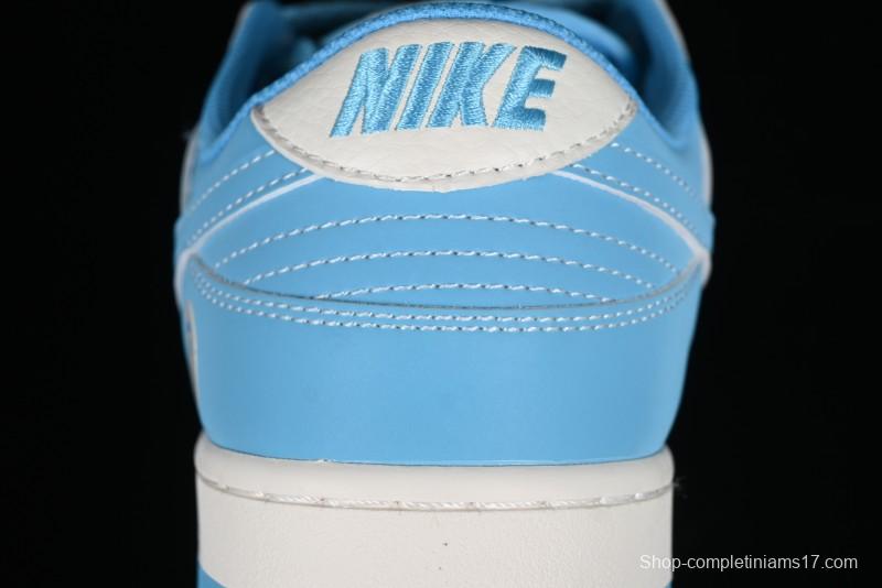 Nike SB Dunk Low BAPE Collaboration - Beige Grey Indigo Anniversary Premium Custom Low-Top Casual Skate Shoes - BB8969-002