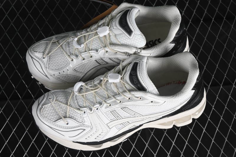 Asics Gel-Kayano 14 Running Shoes with 3D Visible GEL Cushioning and FF BLAST PLUS Midsole - 1201A922-100