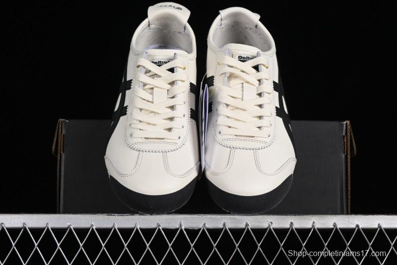 Onitsuka Tiger Mexico 66 Low-Top Leather Running Shoes - 1183B493-100