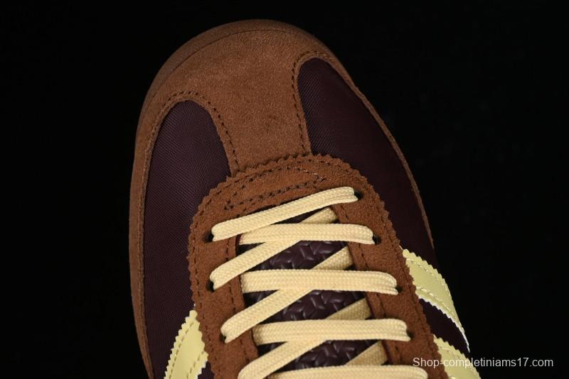 Adidas Originals SL 72 Retro Running Shoes with Nylon Upper and Suede Accents - IE3425