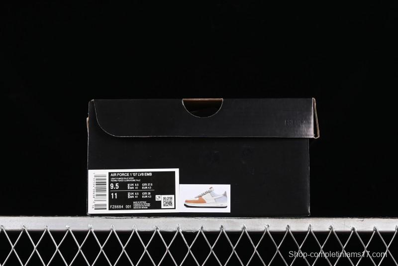 Nike Air Force 1 '07 Low Casual Sneakers with Full-Length Air Cushion - FZ6684-001