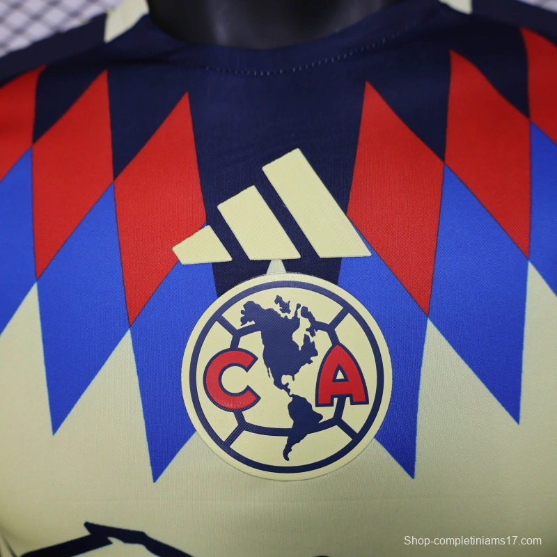 25/26 Player Version Club America Special Pre-Match Jersey