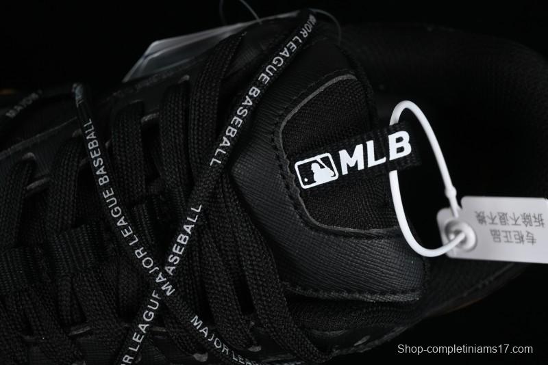 New York Yankees MLB Chunky Runner Lace Lightweight Casual Sneakers - 3ASHCRR3N50BKS