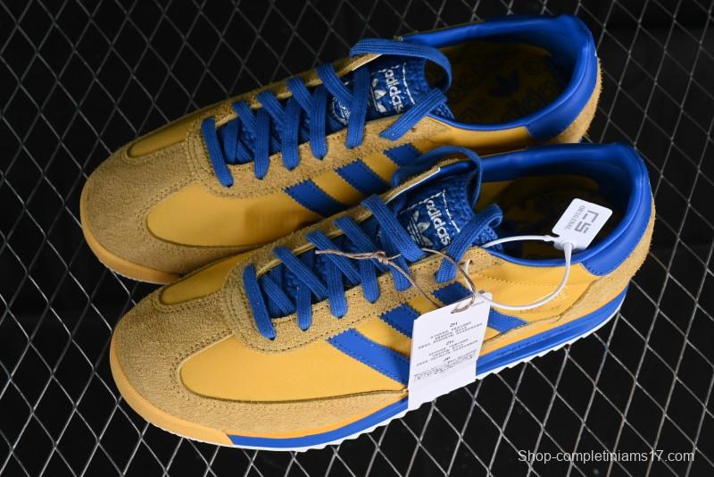 Adidas Originals SL 72 RS Classic Retro Running Shoes with Ecotex Tongue and EVA Midsole - IE6526