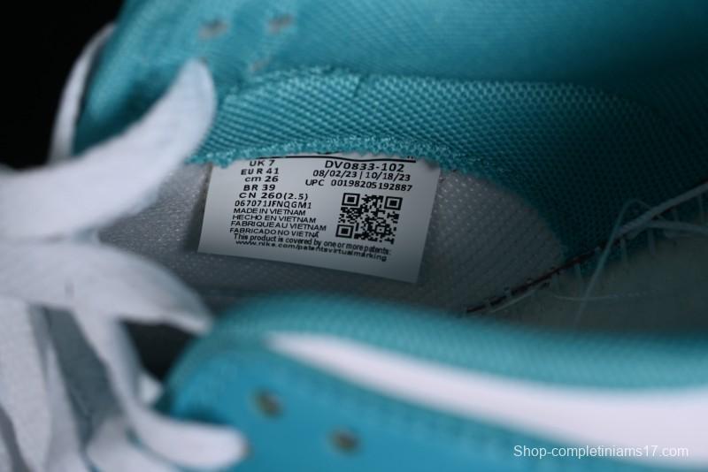 Nike SB Dunk Low Casual Skate Shoes in White Green Orange - DV0833-102
