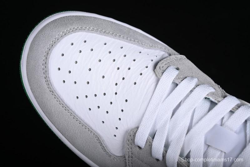Nike Air Jordan 1 Low Golf Shoes Retro Grey White Green - DD9315-112
