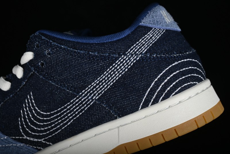 Nike SB Dunk Low Pro Premium "Denim Gum" Low-Top Casual Skate Shoes - CV0316-400
