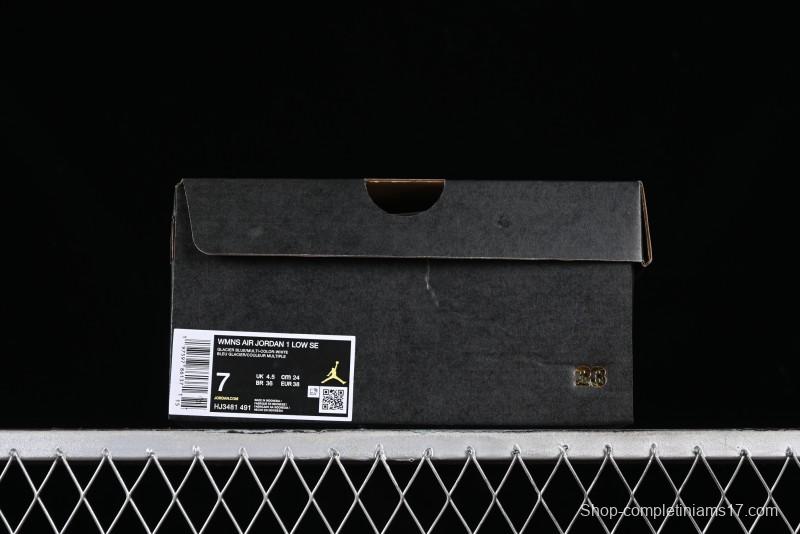 Nike Air Jordan 1 Low AJ1 Custom Casual Sneakers - HJ3481-491