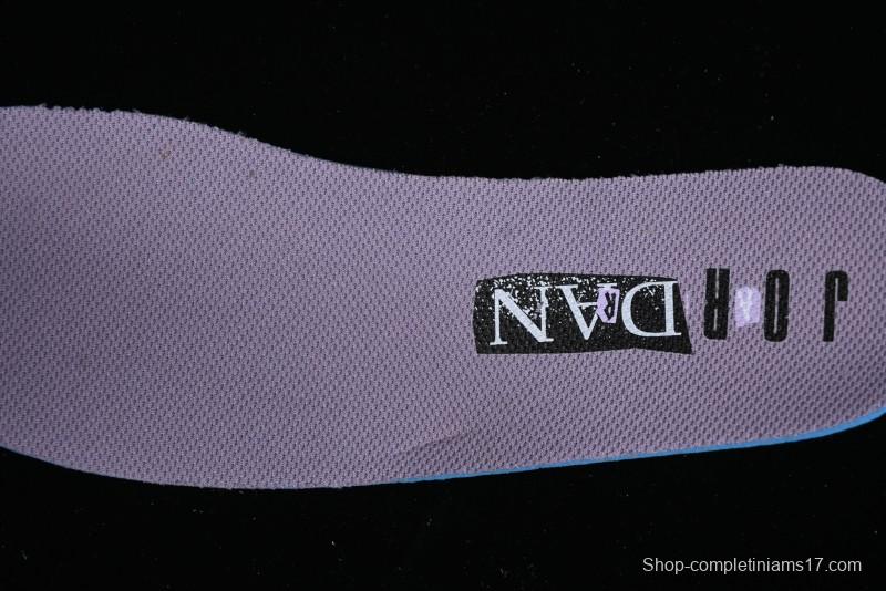 Nike Air Jordan 1 Low SE Casual Sneakers in Black White with Metallic Purple Accents - HF5759-101