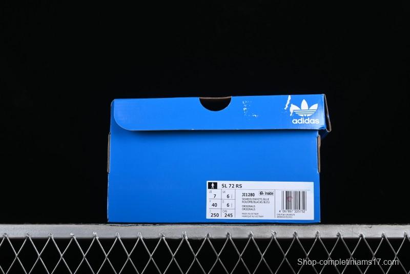 Adidas Originals SL 72 RS Retro Running Shoes with Ecotex Tongue and EVA Midsole - JI1280