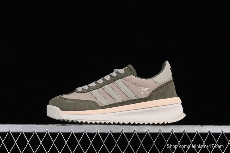 Adidas Originals SL 72 Retro Running Shoes with Ecotex Tongue and EVA Midsole - IH5632