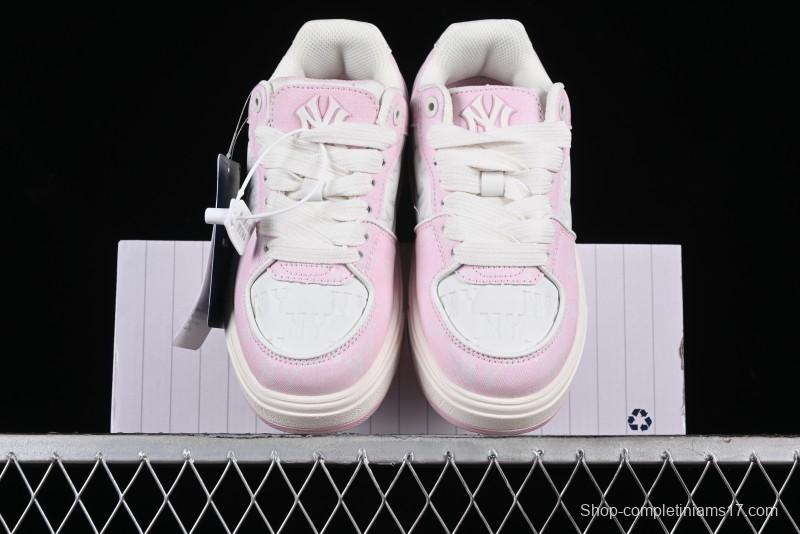 New York Yankees MLB Chunky Liner Classic Monogram Lightweight Platform Sneakers with 6cm Height Increase - 3ASXCMN4N50PKS