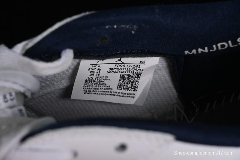 Nike Air Jordan 1 Low '85 Metallic Blue Retro Sneakers - FB9933-141