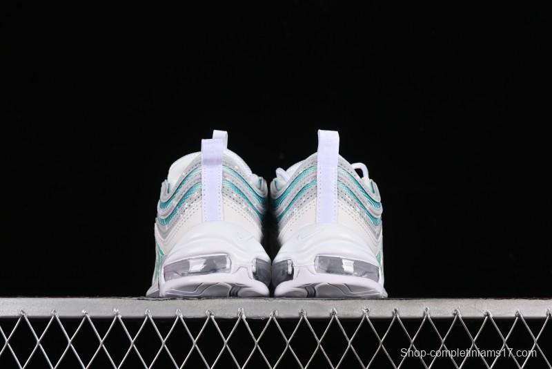 Nike Air Max 97 Custom Full-Sole Air Cushion Retro Bullet Running Shoes - 921826-101