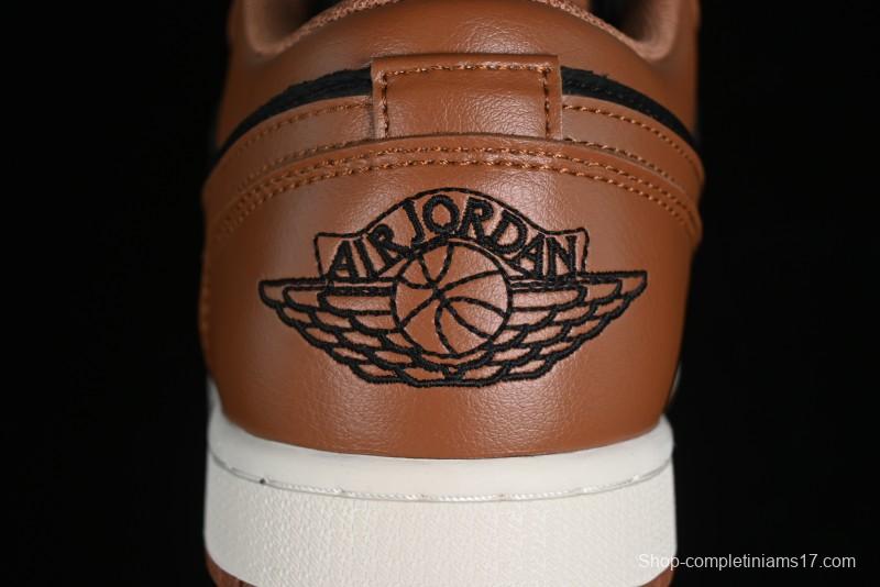 Nike Air Jordan 1 Low AJ1 Black Mocha Casual Sneakers - DC0774-021
