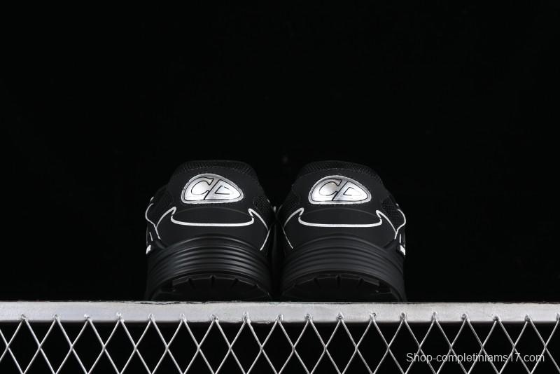 Dior B30 Sneakers with Reflective CD30 Logo and Lightweight Rubber Sole - CD30