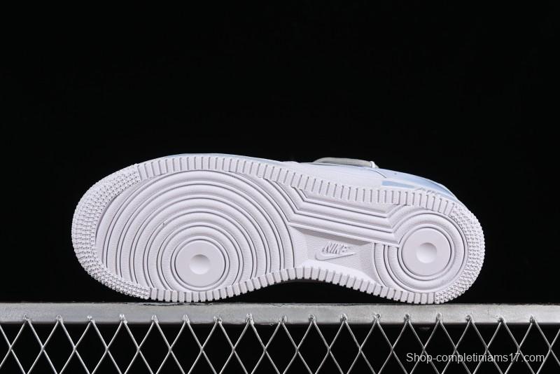 Nike Air Force 1 '07 Low Anime Theme Broken Swoosh Custom Spray Casual Sneakers - ZH0316-020