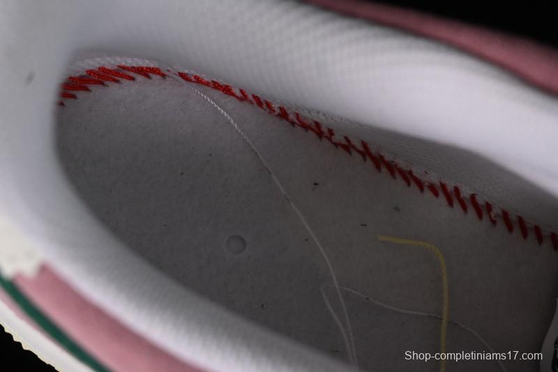 Nike Air Force 1 '07 Low Casual Sneakers in White Pink Green - FV9346-100