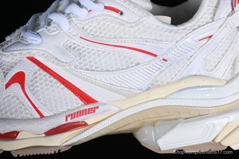 Balenciaga Runner Kith Four Color Retro Casual Sneakers - W3RXP9260