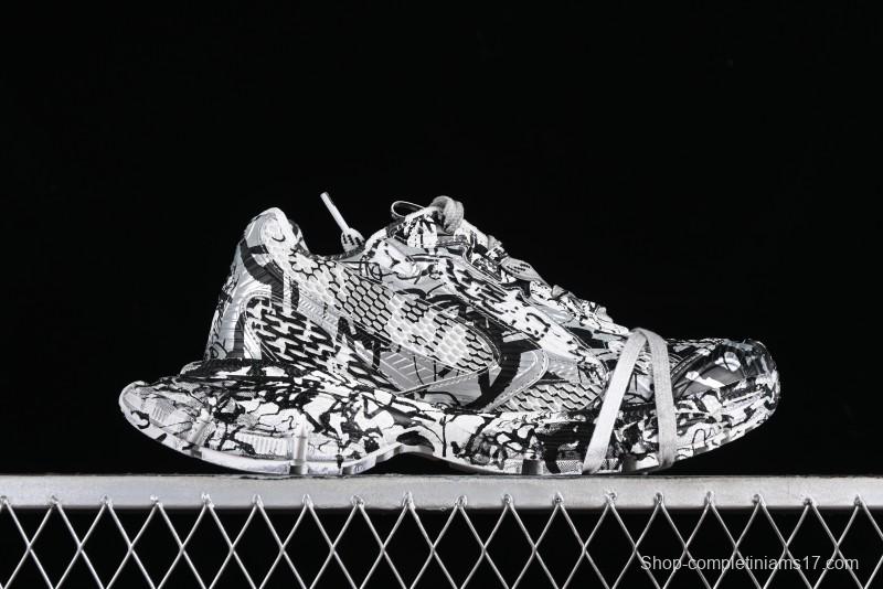 Balenciaga Phantom Sneaker Graffiti Running Shoes - W2RG39010