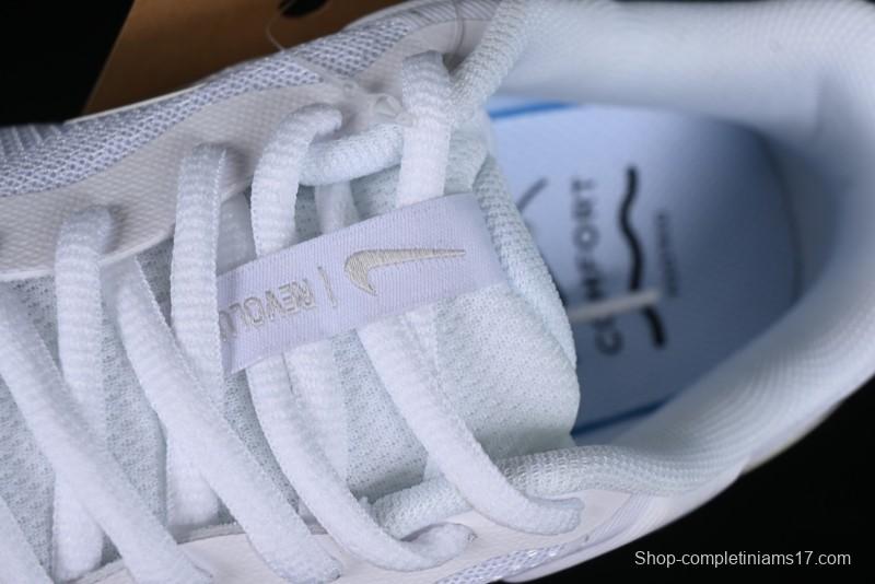 Nike Revolution 7 Wide Low-Top Running Shoes with Breathable Mesh and Durable Cushioning - FB2208-101