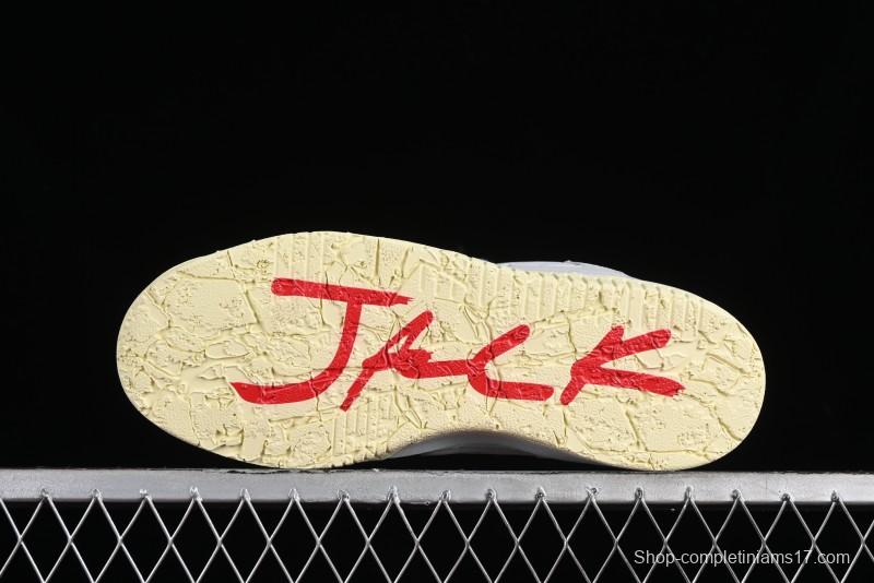 Nike Travis Scott x Jordan Cut The Check AJ1 Basketball Shoes with Velcro Strap - FZ8117-003