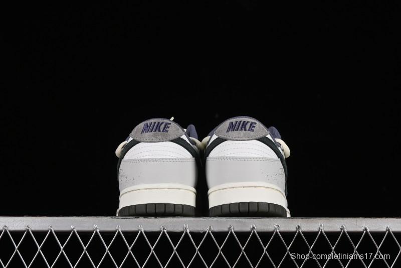 Nike Dunk Low SE Bubble Jellyfish Grey Island SB Strap Low-Top Casual Skate Shoes - FJ4188-100