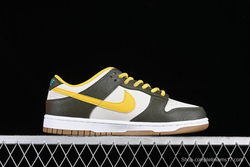 Nike Dunk Low Retro Low Premium "Avocado" SB Casual Skate Shoes - FV3629-371