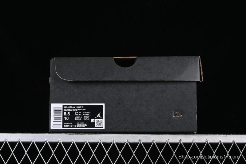 Nike Air Jordan 1 Low Golf Shoes Navy Blue - DD9315-115