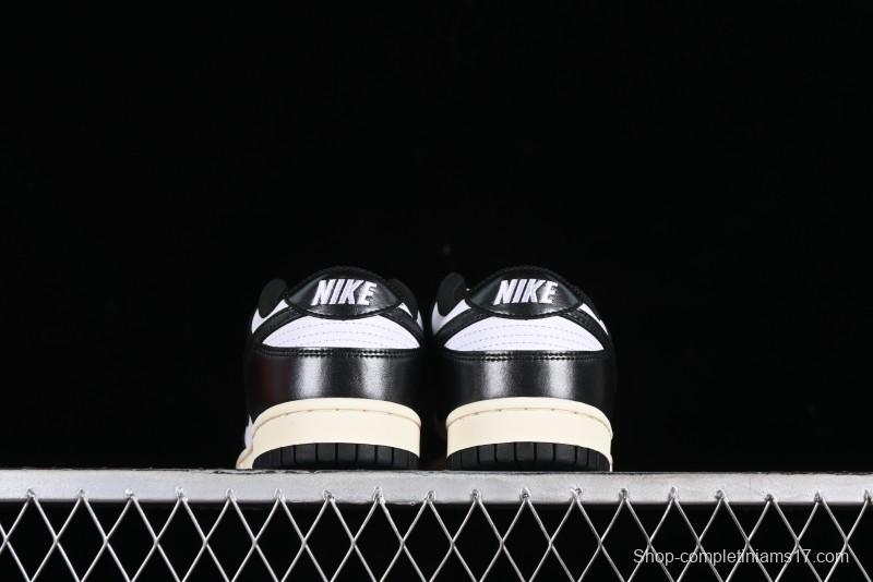 Nike Dunk Low Retro Vintage Panda Casual Sneakers - FQ8899-100