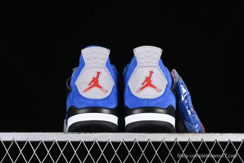 Nike Air Jordan 4 Retro Basketball Shoes with Premium Suede and Eminem Encore Design - AJ4