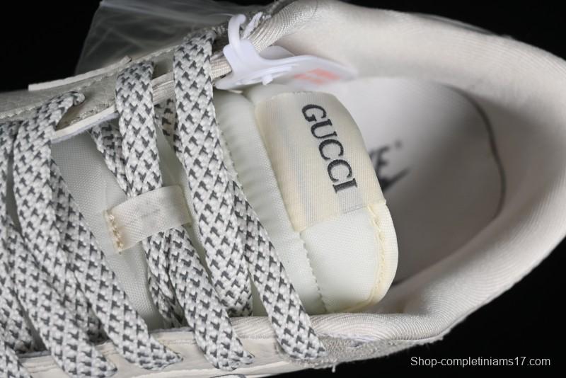 Nike SB Dunk Low Gucci Collaboration - Smoke Grey Anniversary Custom Low-Top Casual Sneakers - CF3688-003