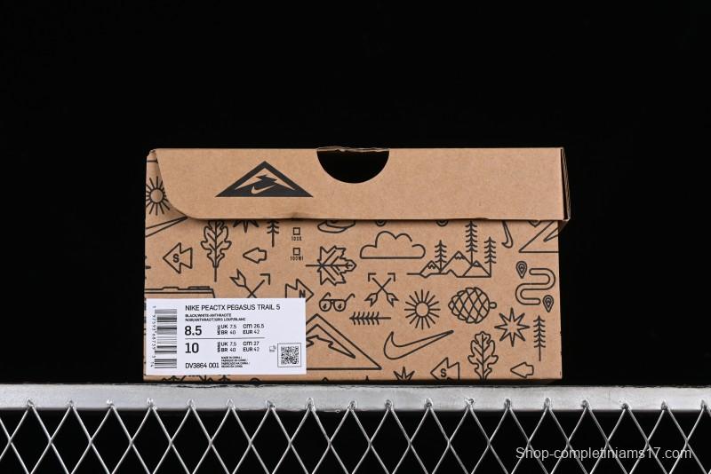 Nike Pegasus Trail 5 Lightweight Comfortable Durable Low-Top Running Shoes - DV3864-001