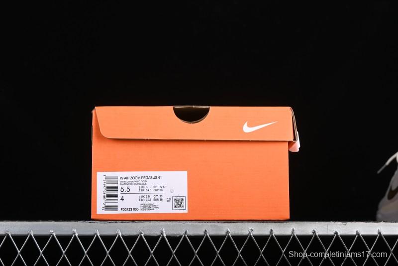 Nike Air Zoom Pegasus 41 Breathable Lightweight Running Shoes with Cushioned Support - FD2723-005