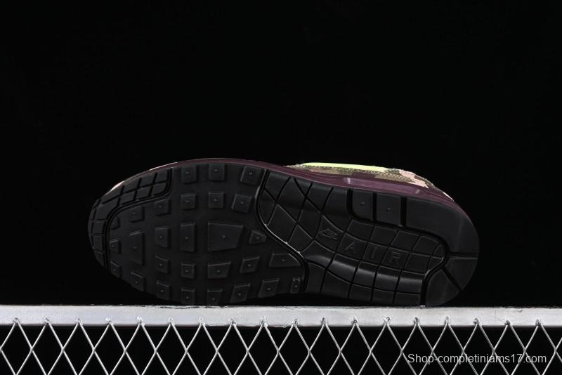 Nike Air Max 1 Retro Running Shoes with Half-Sole Air Cushion - FN8358-200