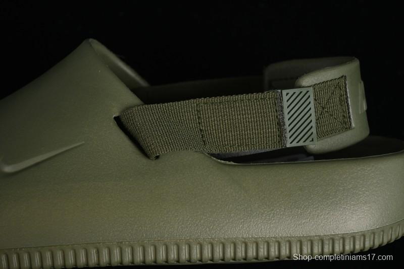 Nike Calm Slide Mule Comfortable Foam Sandals with Textured Footbed - FB2185-300