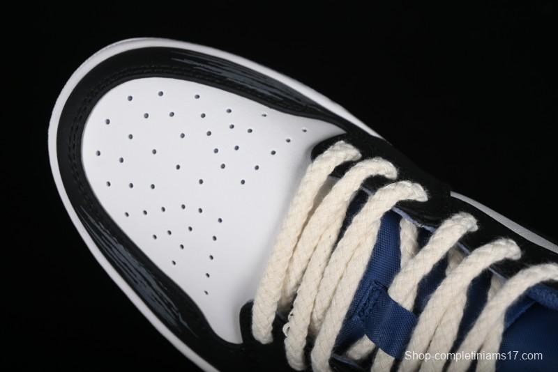 Nike Air Jordan 1 Low AJ1 Casual Lifestyle Sneakers - 553558-414