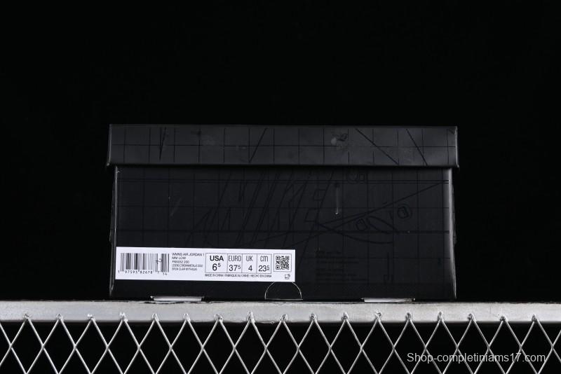 Nike Air Jordan 1 Low "Method of Make" Casual Sneakers in White Gold - FN5032-200