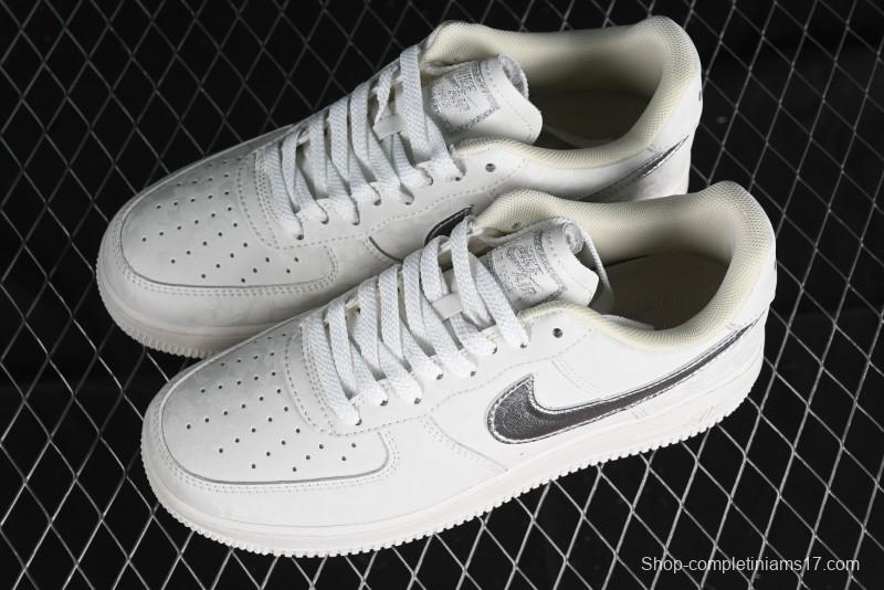 Nike Air Force 1 '07 Low Custom Traditional Chinese Brocade Casual Sneakers - AF2406-110