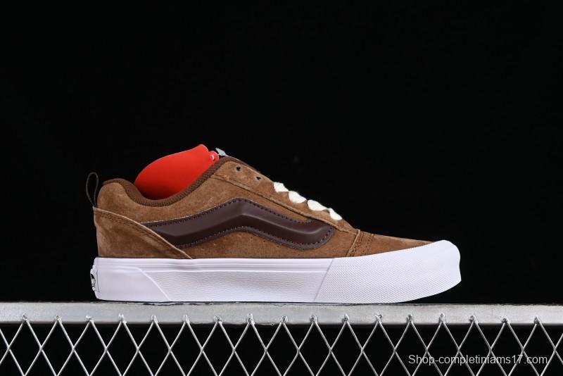 Vans Classics Knu Skool Retro Sneakers with Enlarged Toe and Thickened Trim - VN0009QCLC5