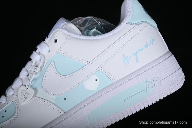 Nike Air Force 1 '07 Low Custom Anime Sky Clouds Hand-Painted Casual Sneakers - CW2288-111
