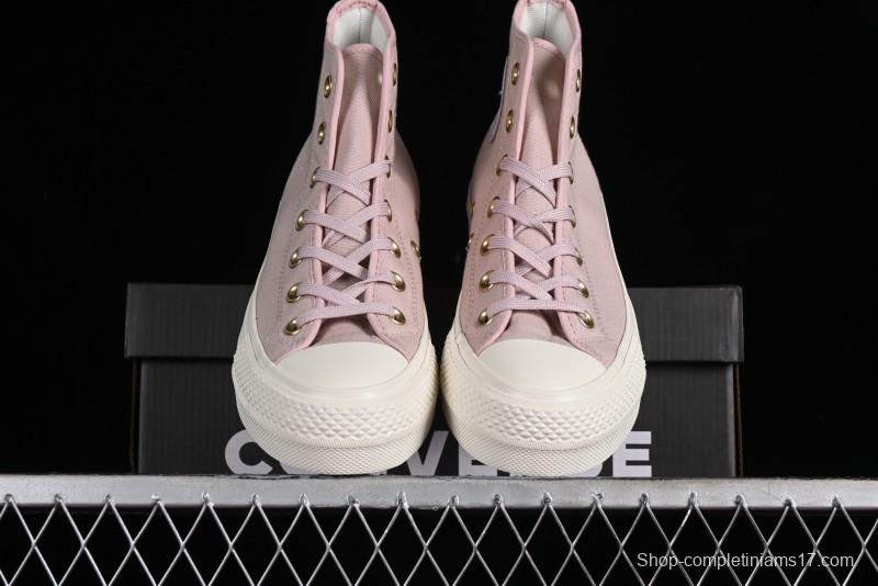 Converse All Star Lift High Top Platform Canvas Sneakers with Chunky Sole - A10431C